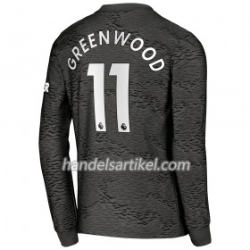 Manchester United Greenwood 11 Auswärts Trikotsatz 2020/21 Langarm